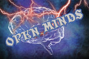 Open Minds party band logo small
